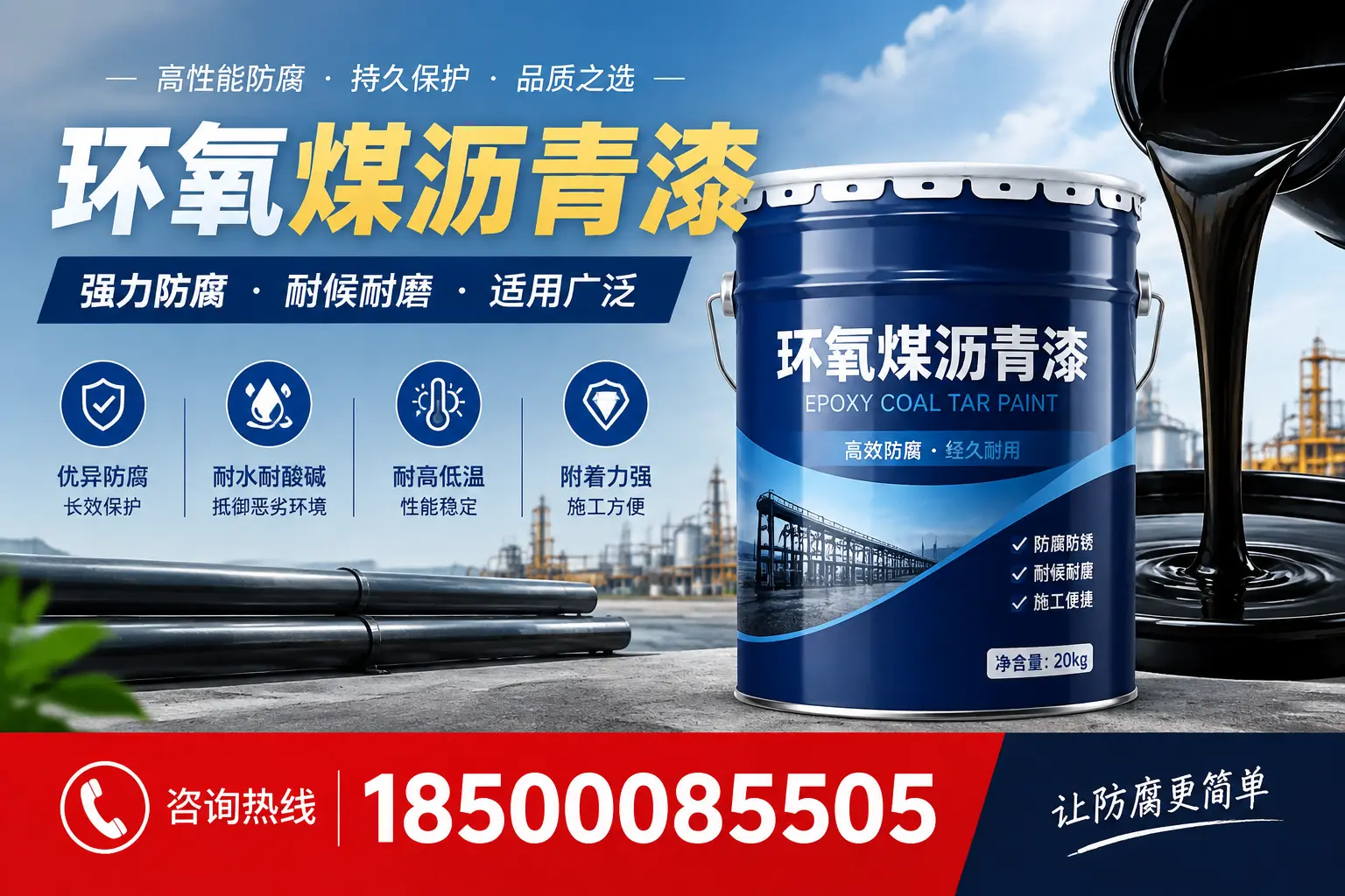 环氧煤沥青漆在不同气候条件下的表现分析，遵义适用性